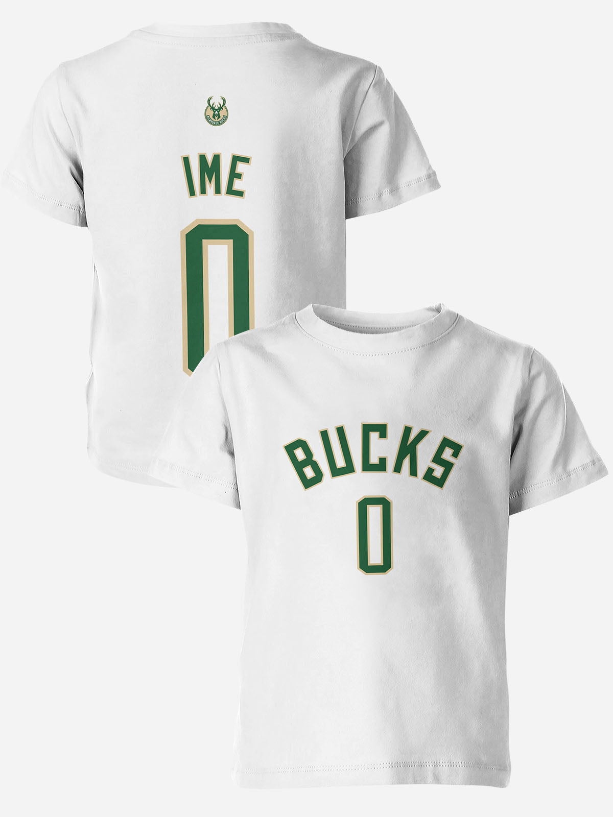 Blok Arena Dečiji Majica Milwaukee Bucks Personalizovani