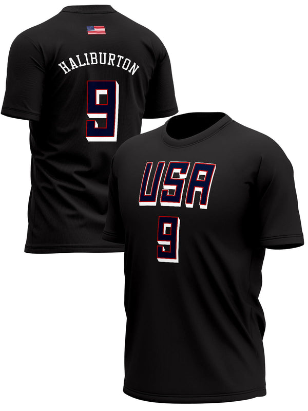 Košarkaška Reprezentacija SAD HALIBURTON Majice KR-SAD-MJ009 - FANS STORE -