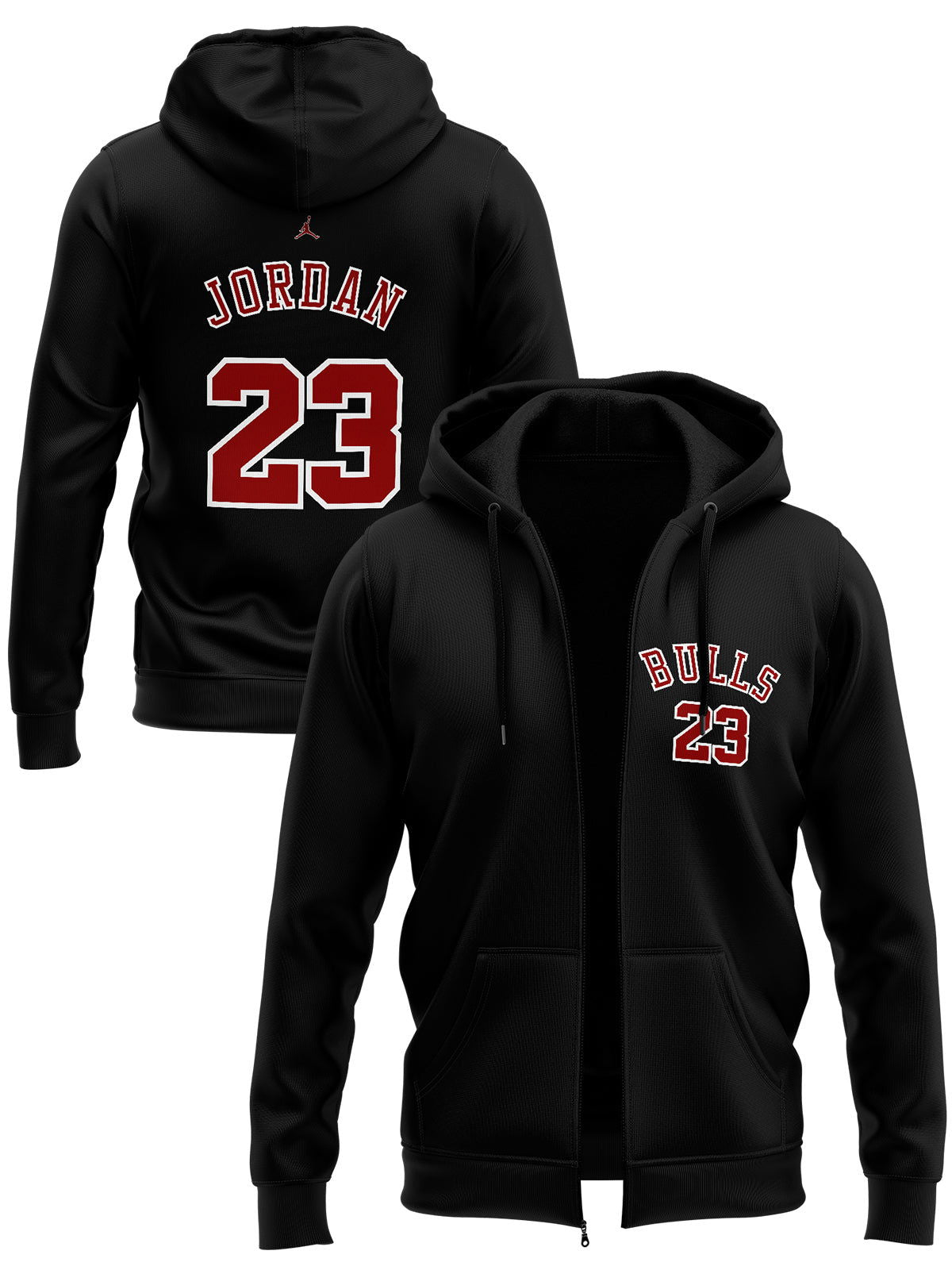 Michael Jordan Duksevi MJ-IG-DPK0024 Crna 2XL