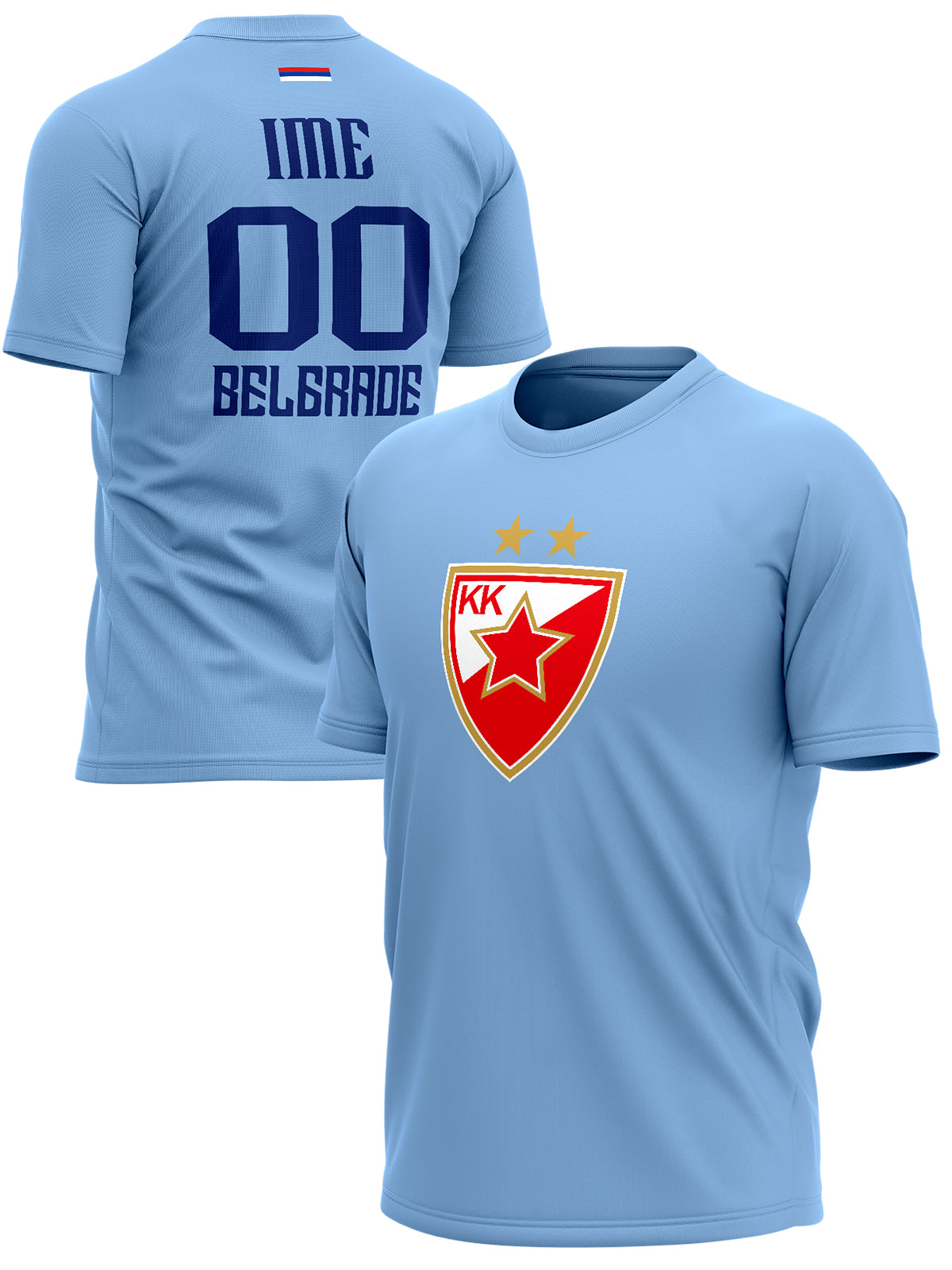 Blok Arena Crvena Zvezda Personalizovani Majice