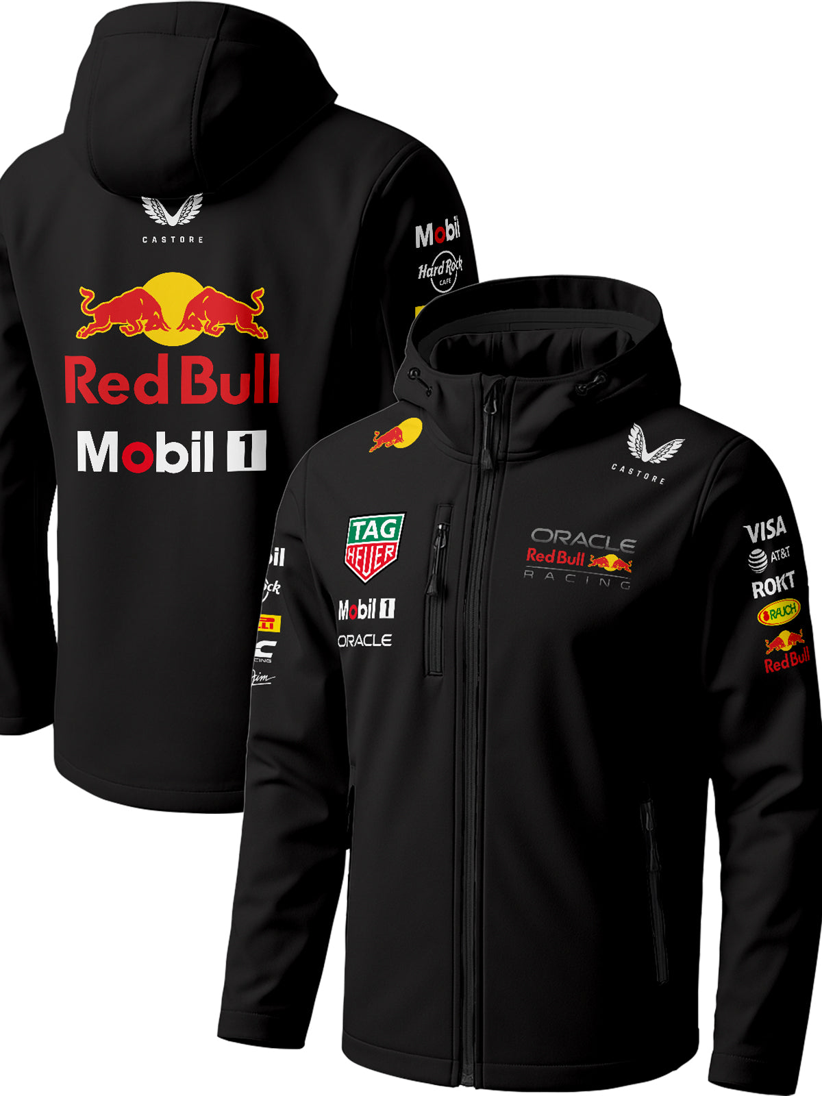 Red Bull Racing Jakne RB-JPK-001 Crna 3XL