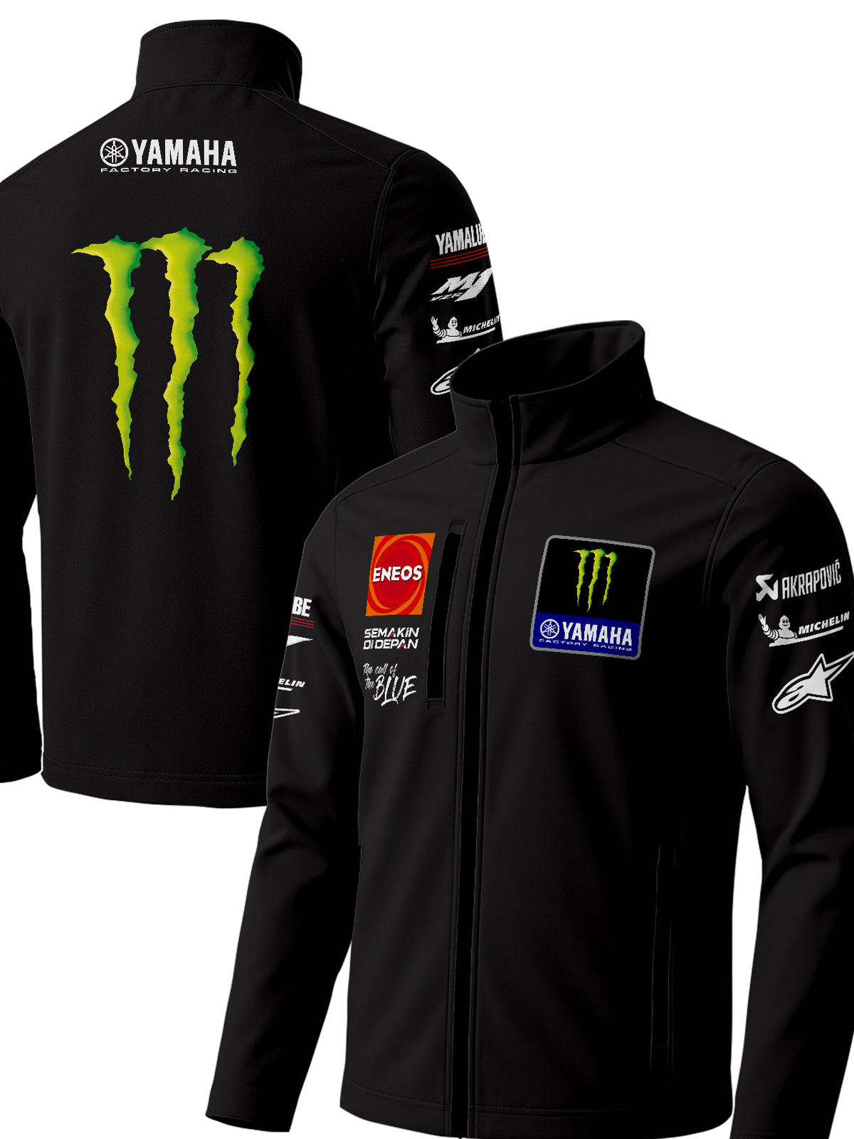 Monster Energy Yamaha Team Jakne YM-JK-001 Crna M